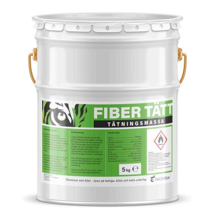 Fiber Tätt Tätningsmassa (fiberförstärkt) 5 kg för tak