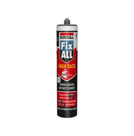 Soudal Fix All High Tack Svart 290 ml