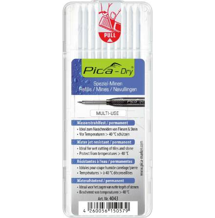 Refill Stift Vit Pica Dry 4043
