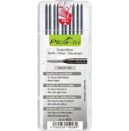 Refill Stift Grafit 2b Pica Dry 4030