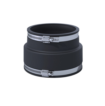 Syrafasta rrkoppling reducerande 110-122/100-115mm