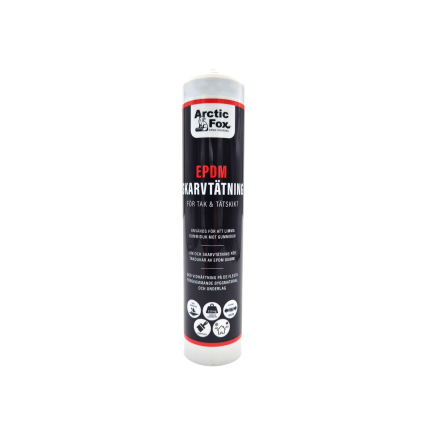 Artic Fox EPDM Skarvttning 290 ml - Svart