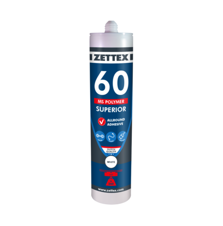 Lim och ttning PVC MS 60 Svart 290ml