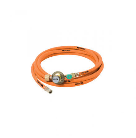 Perkeo gasolslang 6 x 5 mm, 20 m med regulator 41510053